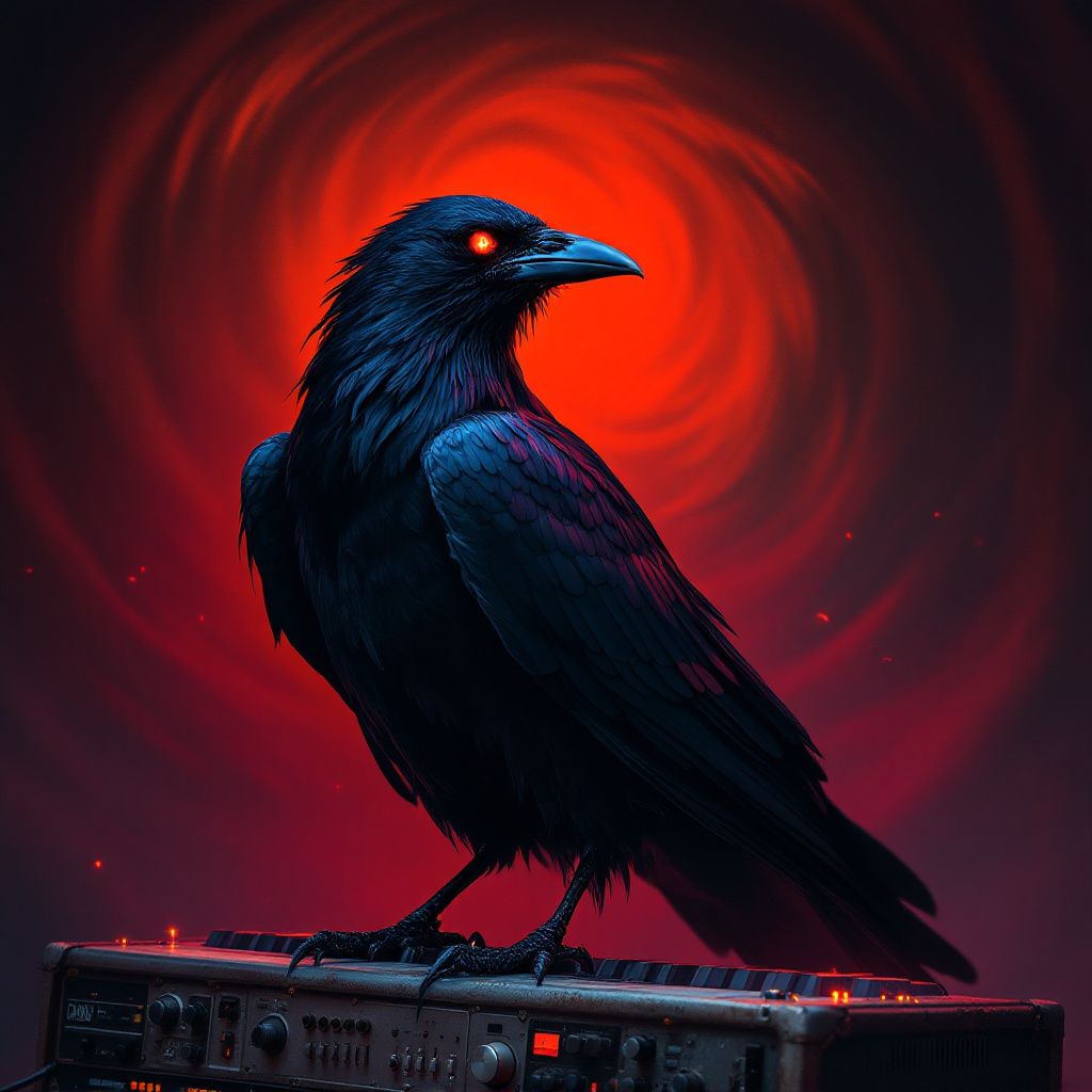 AI-generated album cover sample 14