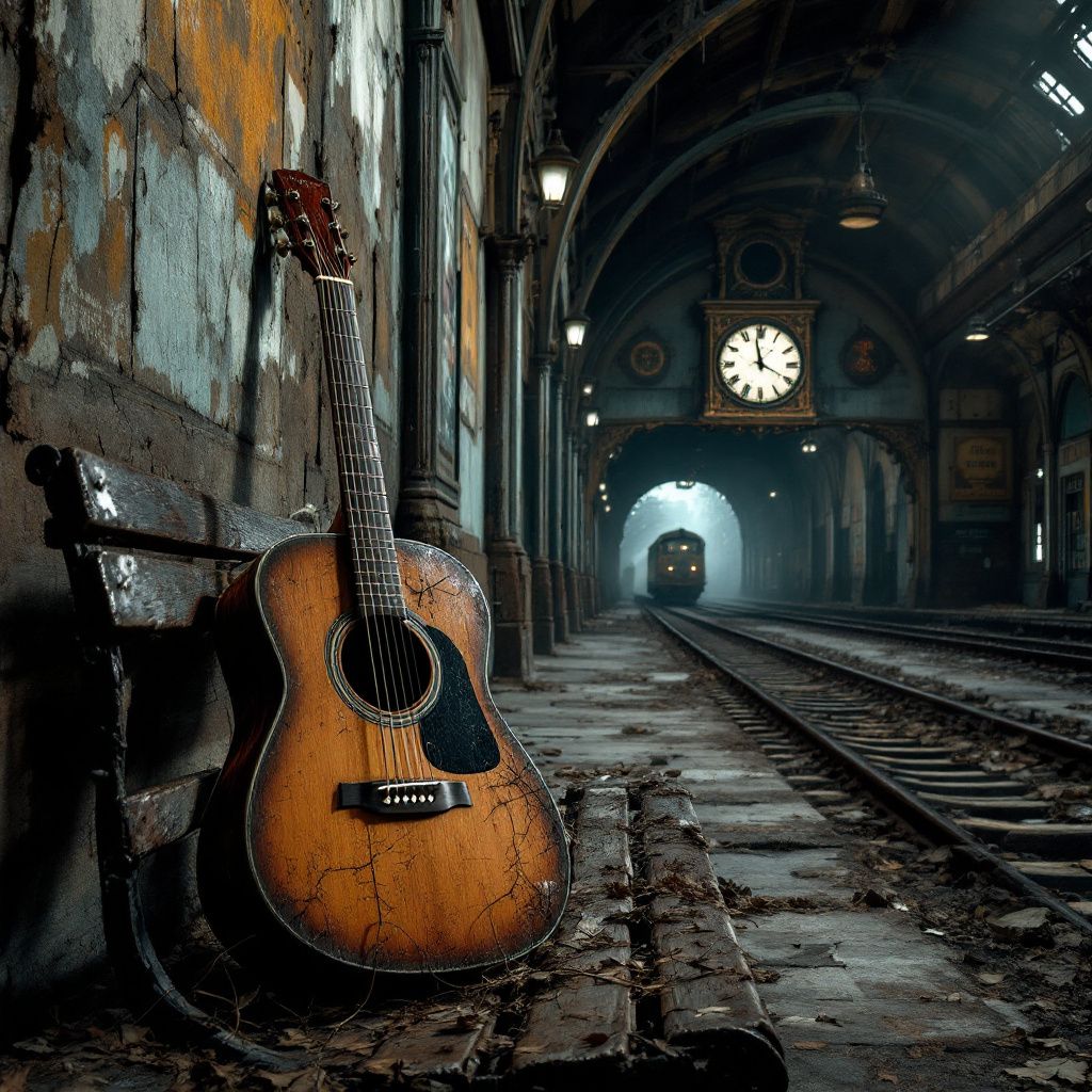 AI-generated album cover sample 8