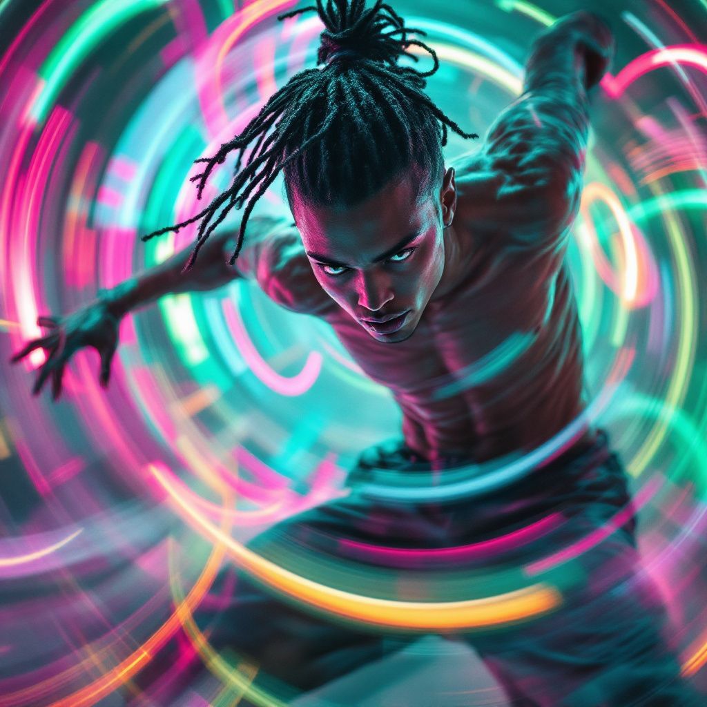 AI-generated album cover sample 6