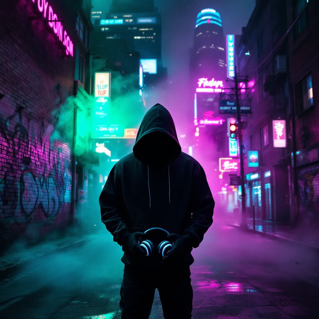 AI-generated album cover sample 15